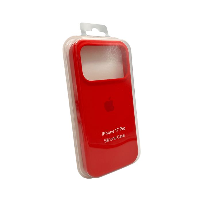 Чохол для смартфона Silicone Full Case AA Open Cam for Apple iPhone 17 Pro Max 11,Red (FullOpeAAi17PM-11)