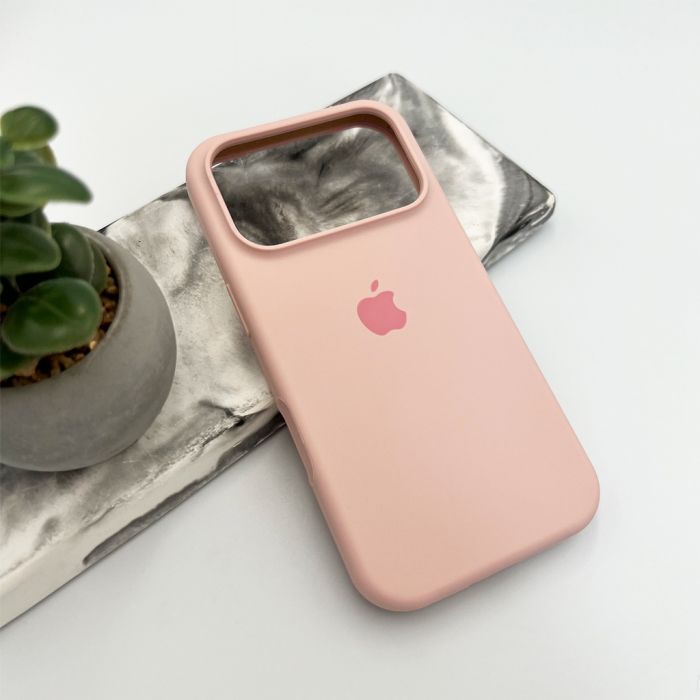 Чохол для смартфона Silicone Full Case AA Open Cam for Apple iPhone 17 Pro Max 15,Pink Sand (FullOpeAAi17PM-15)