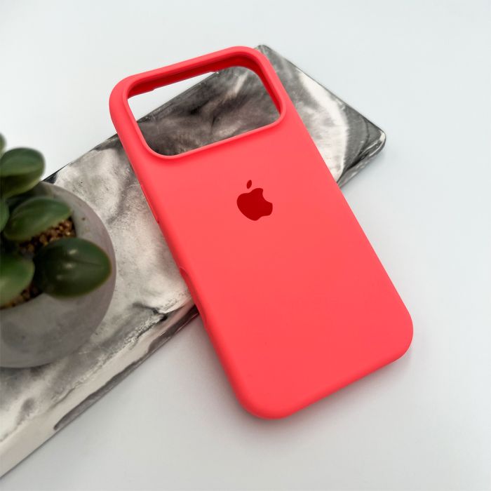 Чохол для смартфона Silicone Full Case AA Open Cam for Apple iPhone 17 Pro Max 18,Peach (FullOpeAAi17PM-18)