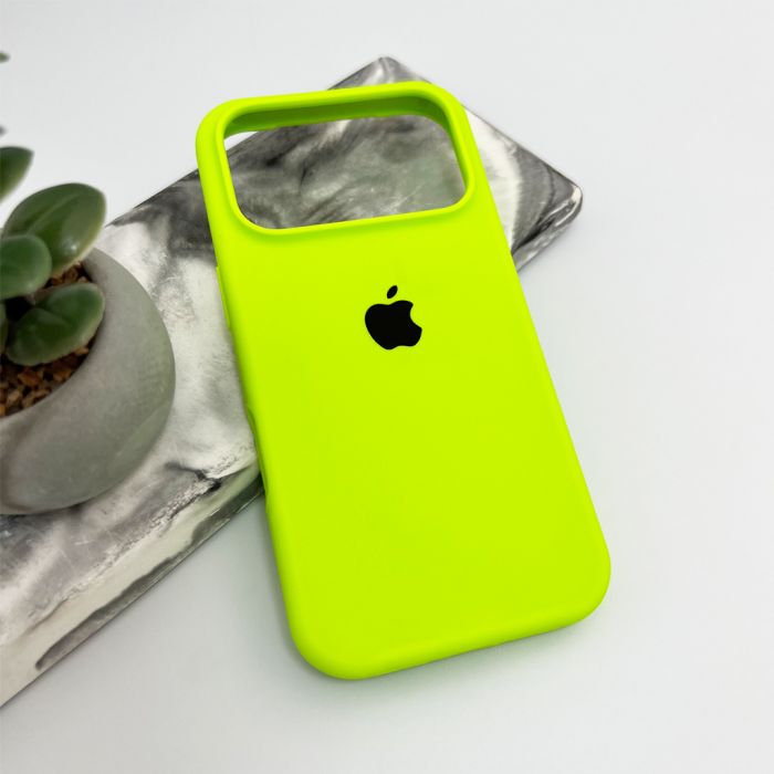 Чохол для смартфона Silicone Full Case AA Open Cam for Apple iPhone 17 Pro Max 24,Shiny Green (FullOpeAAi17PM-24)