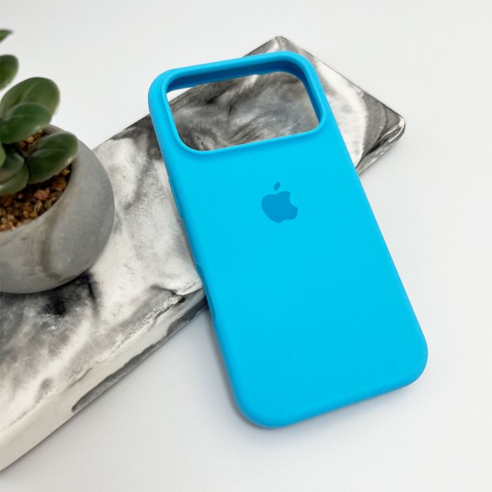 Чохол для смартфона Silicone Full Case AA Open Cam for Apple iPhone 17 Pro Max 44,Light Blue (FullOpeAAi17PM-44)