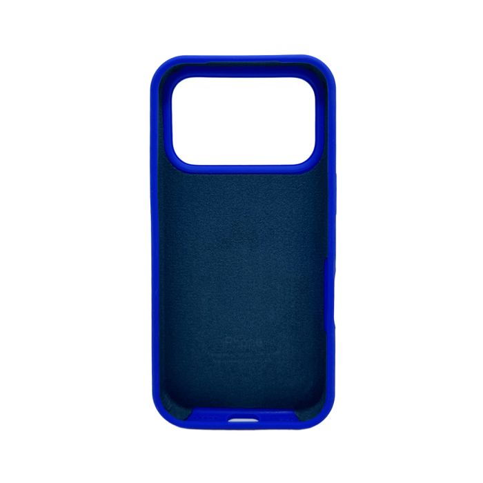Чохол для смартфона Silicone Full Case AA Open Cam for Apple iPhone 17 Pro Max 45,Shiny Blue (FullOpeAAi17PM-45)