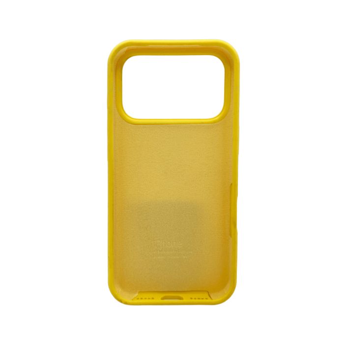 Чохол для смартфона Silicone Full Case AA Open Cam for Apple iPhone 17 Pro Max 56,Sunny Yellow (FullOpeAAi17PM-56)