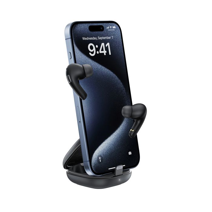 Бездротові навушники TWS ACEFAST W4, IPX4, Black (6974316285014)