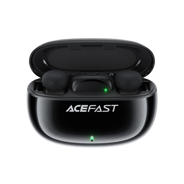 Бездротова мікрофонна система ACEFAST R2 dual-mic (Type-C) Black (6974316284901)