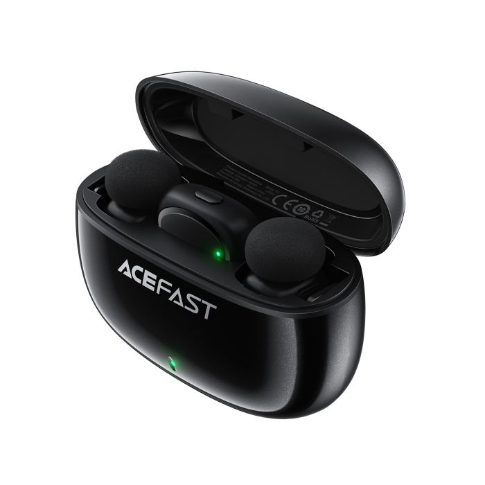 Бездротова мікрофонна система ACEFAST R2 dual-mic (Type-C) Black (6974316284901)