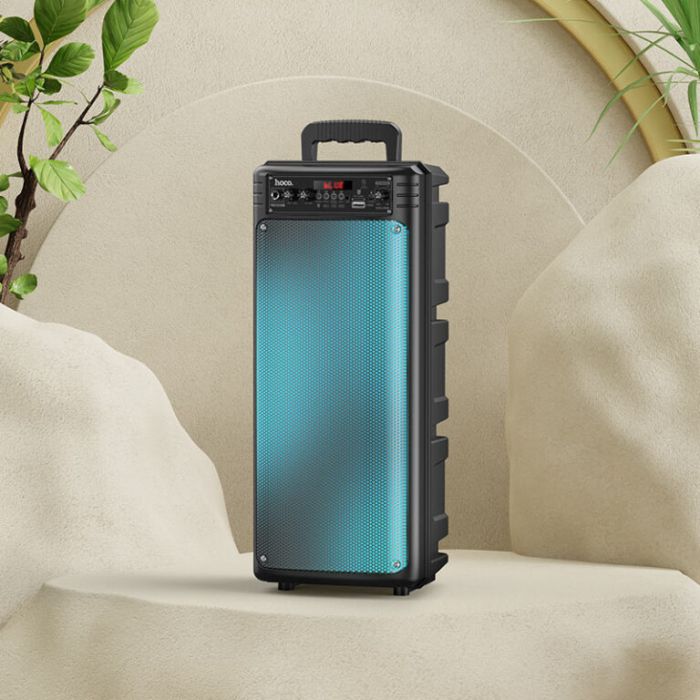 Портативна колонка HOCO BS52 Billowing outdoor BT speaker Black (6931474780799)