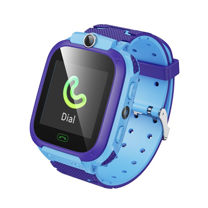 Дитячий смарт-годинник HOCO Y105 36mm. 400 mAh children phone watch Blue (6942007658645)
