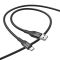 Кабель Hoco X72 Creator silicone charging data cable for Type-C Black (6931474761798)