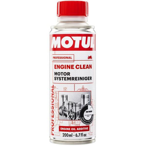 Очиститель системы смазки двигателя Motul Engine Clean Moto (200мл)