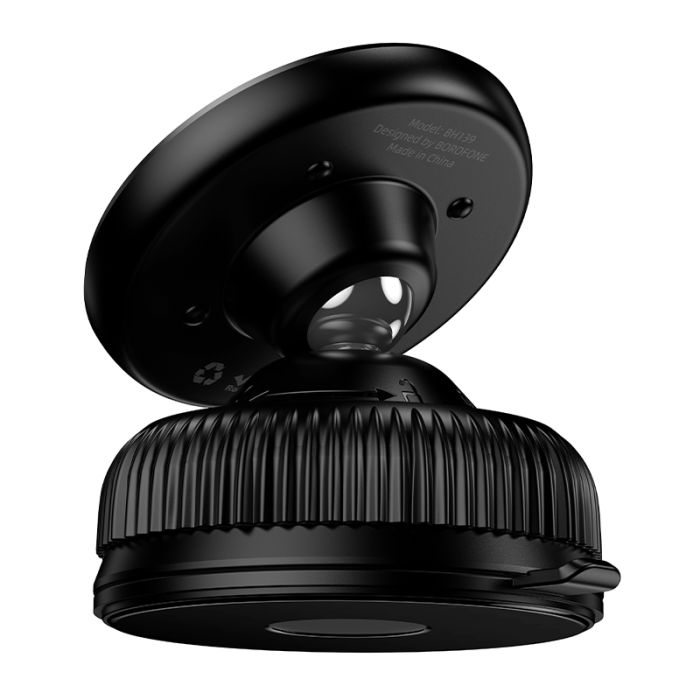 Автотримач для телефона BOROFONE BH139 Rider vacuum suction cup magnetic holder(universal) (6941991124815)