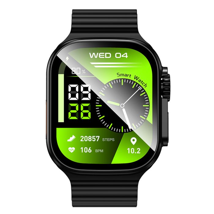 Смарт-годинник BOROFONE BD14 Ultra 51mm. 180 mAh. Smart sports watch(call version) Black (6941991124273)