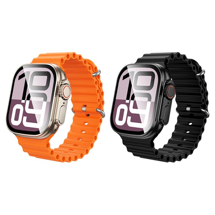 Смарт-годинник BOROFONE BD14 Ultra 51mm. 180 mAh. Smart sports watch(call version) Titanium Gold (6941991124280)