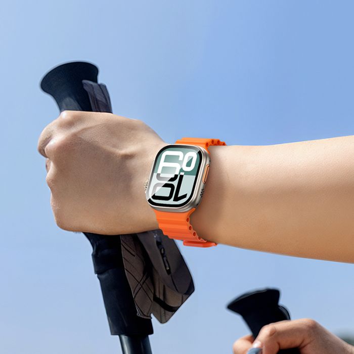 Смарт-годинник BOROFONE BD14 Ultra 51mm. 180 mAh. Smart sports watch(call version) Titanium Gold (6941991124280)