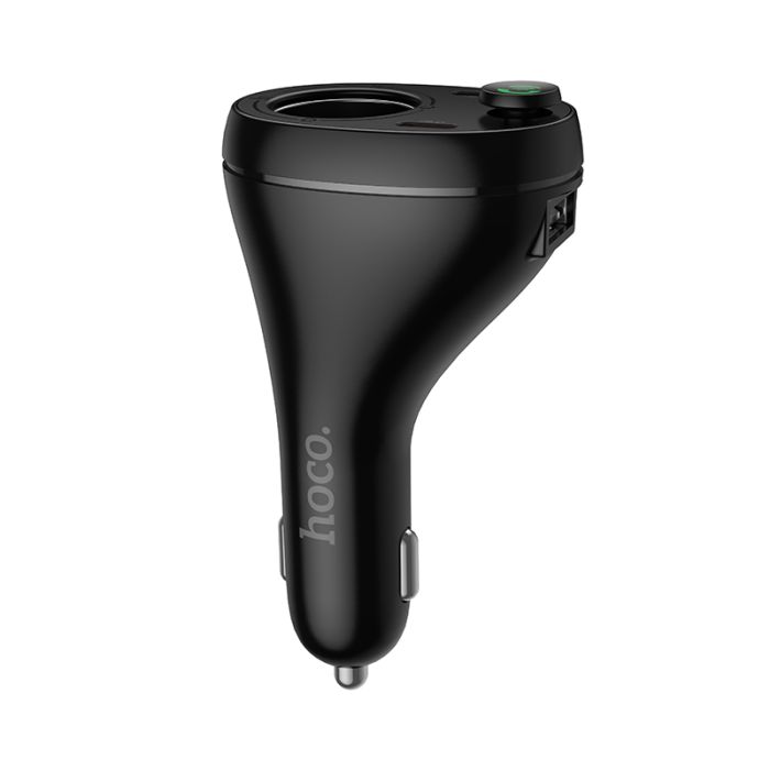 АЗП з FM-модулятором HOCO E88 Star 35W(2C) cigarette lighter car BT FM transmitter Black (6942007654111)
