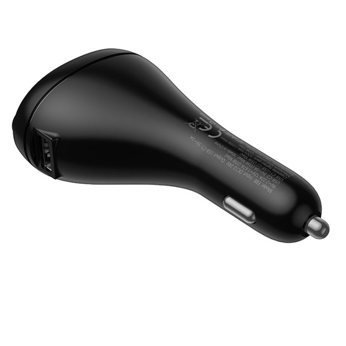 АЗП з FM-модулятором HOCO E88 Star 35W(2C) cigarette lighter car BT FM transmitter Black (6942007654111)