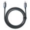 Кабель Baseus Crystal Shine Series Fast Charging Data Cable Type-C to iP 20W 2m Black (CAJY000301)