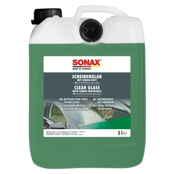 Очищувач скла 5 л SONAX Clear Glass - лимон (338505)