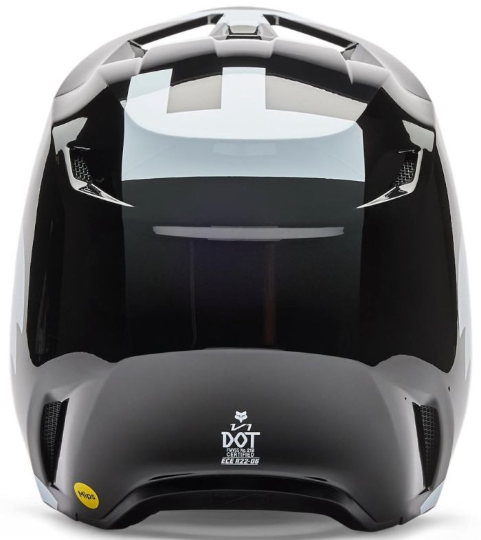 Мотошолом FOX V1 Helmet SHIELD Black M