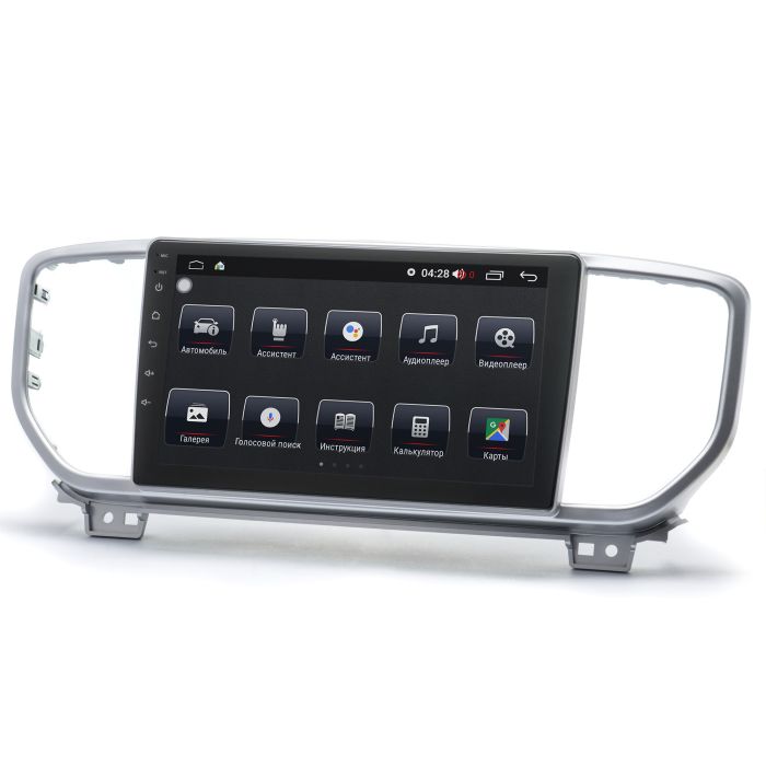 Штатна магнітола Prime-X 22-599/9B, 4+32, 4G. KIA Sportage (KM) 2008-2010