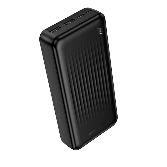 Зовнішній акумулятор BOROFONE BJ78A Clever power bank(20000mAh) Black (6941991121494)