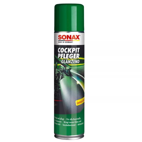 Очисник пластику глянцевий 400 мл SONAX Cockpitpfleger - lemon-fresh (343300)