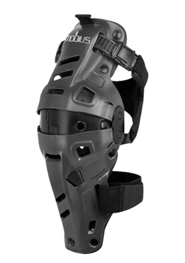 Мотонаколінники Mobius X8H Hybrid storm grey/black s/m