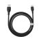 Кабель Baseus Pudding Series Fast Charging Cable USB to Type-C 100W 2m Cluster Black (P10355703111-01)