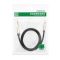 Аудіокабель UGREEN AV127 3.5mm Male to 6.35mm Male, TRS Stereo Audio Cable, nylon braid, 5m Gray (UGR-10630)