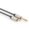 Аудіокабель UGREEN AV127 3.5mm Male to 6.35mm Male, TRS Stereo Audio Cable, nylon braid, 5m Gray (UGR-10630)