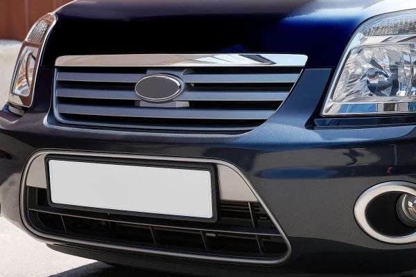 Хромированная накладка на кромку капота Полированная Нержавеющая Сталь для Ford Connect 2010-2013 гг