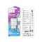Мережевий зарядний пристрій з кабелем HOCO C134A Solid single-port charger set(Micro) White (6942007621342)