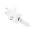 Мережевий зарядний пристрій з кабелем HOCO C134A Solid single-port charger set(Micro) White (6942007621342)