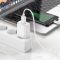 Мережевий зарядний пристрій з кабелем HOCO C134A Solid single-port charger set(Micro) White (6942007621342)