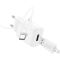 Мережевий зарядний пристрій з кабелем HOCO C134A Solid single-port charger set(Type-C) White (6942007621366)