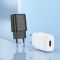 Мережевий зарядний пристрій з кабелем HOCO C134A Solid single-port charger set(Type-C) White (6942007621366)
