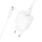 Мережевий зарядний пристрій з кабелем HOCO CS52A 18W Surplus single-port QC3.0 charger set(Type-C) White (6942007631471)