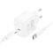 Мережевий зарядний пристрій з кабелем HOCO CS53A Surplus single port PD25W charger set(C to C) White (6942007631501)
