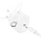 Мережевий зарядний пристрій з кабелем HOCO CS53A Surplus single port PD25W charger set(C to C) White (6942007631501)