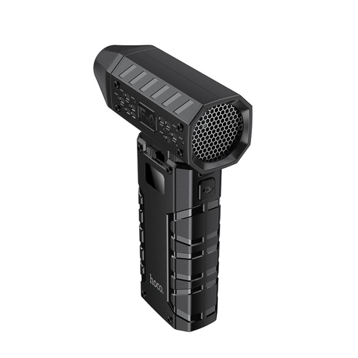 Портативний турбовентилятор HOCO HX67 Force fan Black (6942007653145)