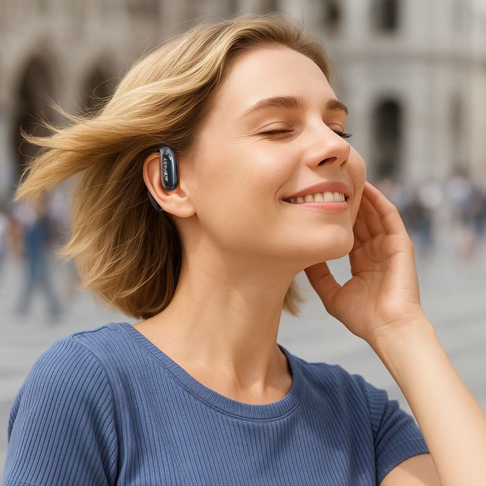 Бездротові навушники TWS ACEFAST FA005 ACEFIT SE, ENC, IPX4, Black (6974316284789)