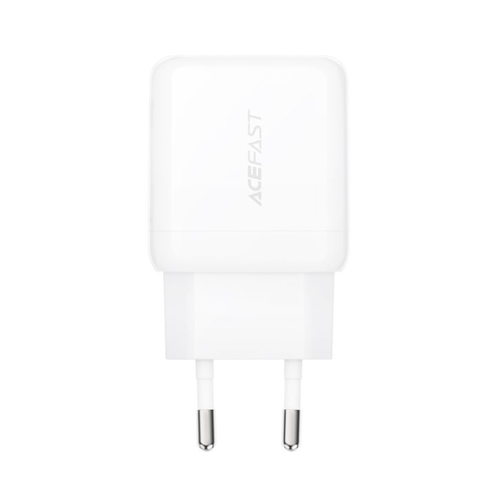 Мережевий зарядний пристрій ACEFAST A130 PD20W single USB-C charger White (6974316284659)