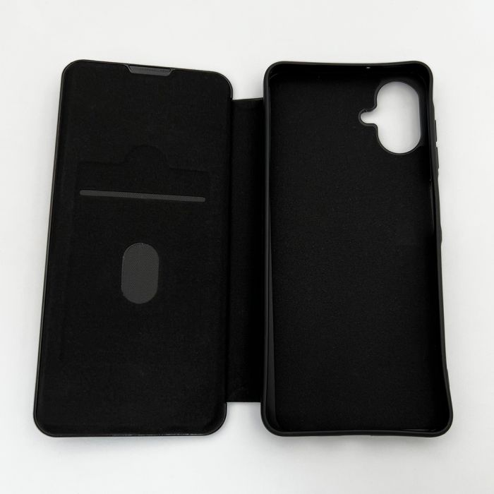 Чохол для смартфона Leather Premium for Samsung Galaxy A06 Black (LPRGaA06Black)