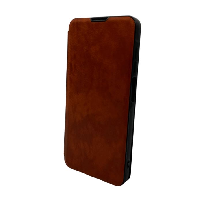 Чохол для смартфона Leather Premium for Samsung Galaxy A06 Brown (LPRGaA06Brown)