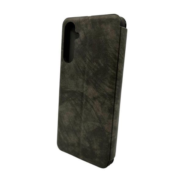 Чохол для смартфона Leather Premium for Samsung Galaxy A56 5G Grey (LPRGaA56Grey)