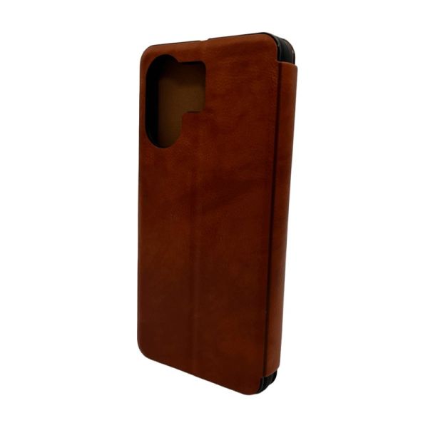 Чохол для смартфона Leather Premium for Xiaomi Redmi 13C / Poco C65 Brown (LPRRm13CBrown)