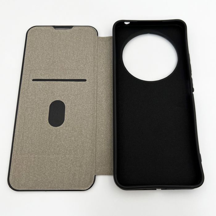 Чохол для смартфона Leather Premium for Xiaomi Redmi 14C / Poco C75 Grey (LPRRm14CGrey)