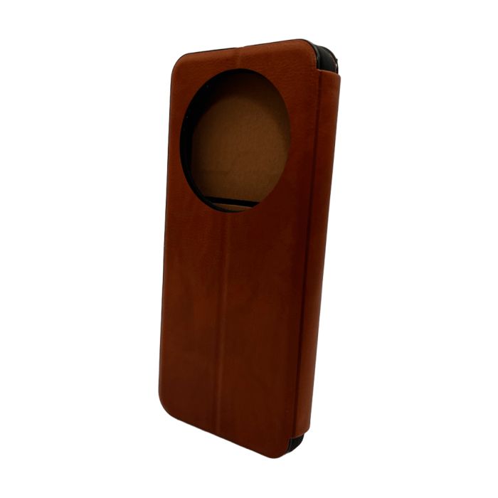 Чохол для смартфона Leather Premium for Xiaomi Redmi 14C / Poco C75 Brown (LPRRm14CBrown)