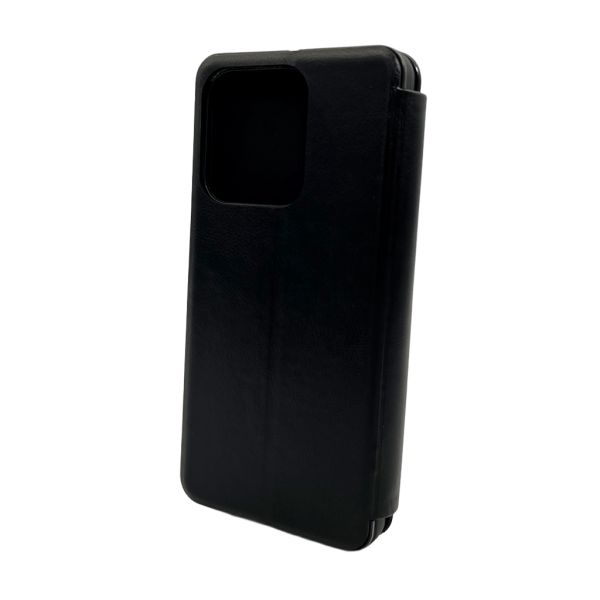 Чохол для смартфона Leather Premium for Xiaomi Redmi Note 13 4G Black (LPRRmNt134GBlack)