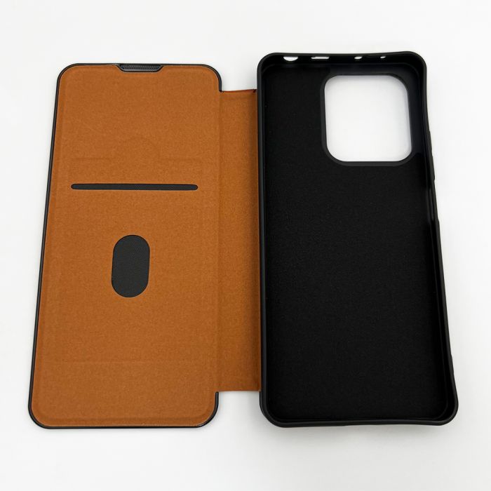 Чохол для смартфона Leather Premium for Xiaomi Redmi Note 13 4G Brown (LPRRmNt134GBrown)